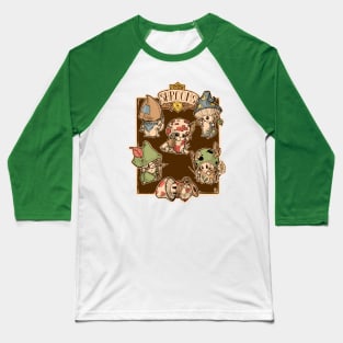 RPG Shrooms full party Baseball T-Shirt